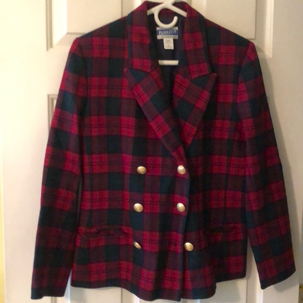 Pendleton Double Breasted Blazer - image 1